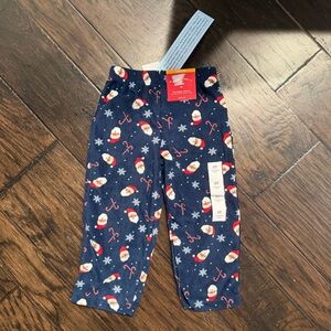 Santa fleece pants
